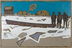 Frozen Estuary - River Roach, 1947 (versionX)