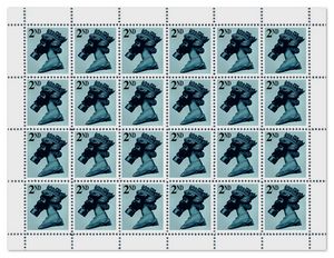 SMD10 Legacy Editions - STAMP SHEET 2nd Class Silver
