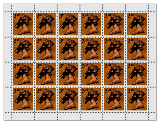 SMD10 Legacy Editions - STAMP SHEET 3rd Class Bronze