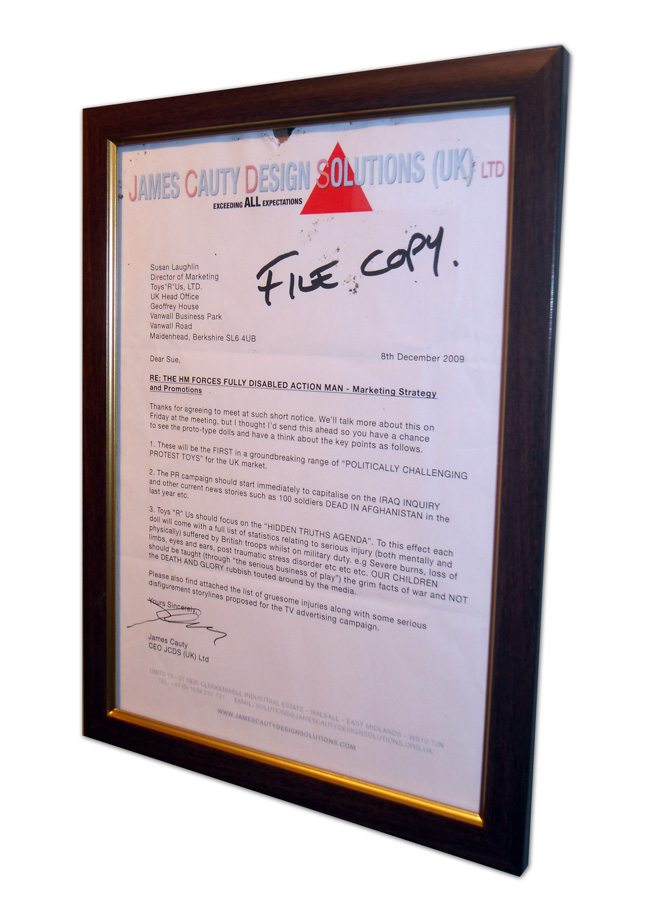 JCDS (UK) Ltd Letter to Toys 