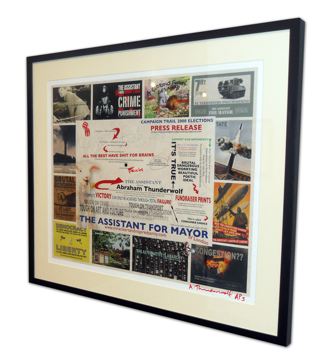 THE ASSISTANT FOR MAYOR - Press Release (Poster Version)