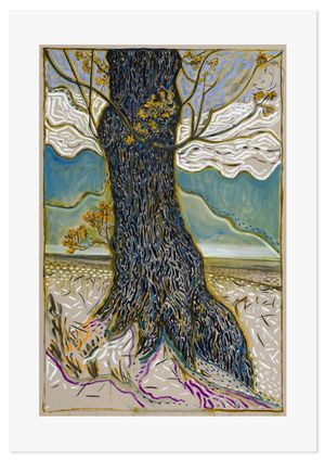 the people who stand still reproduction print