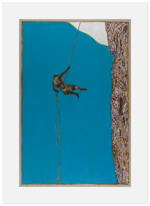 abseiler reproduction print