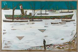 Frozen Estuary - Off Chatham, 1895 (version Z)