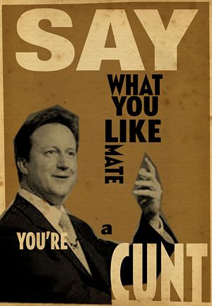 Billy Childish Emergency Re-Issue Public Information Poster