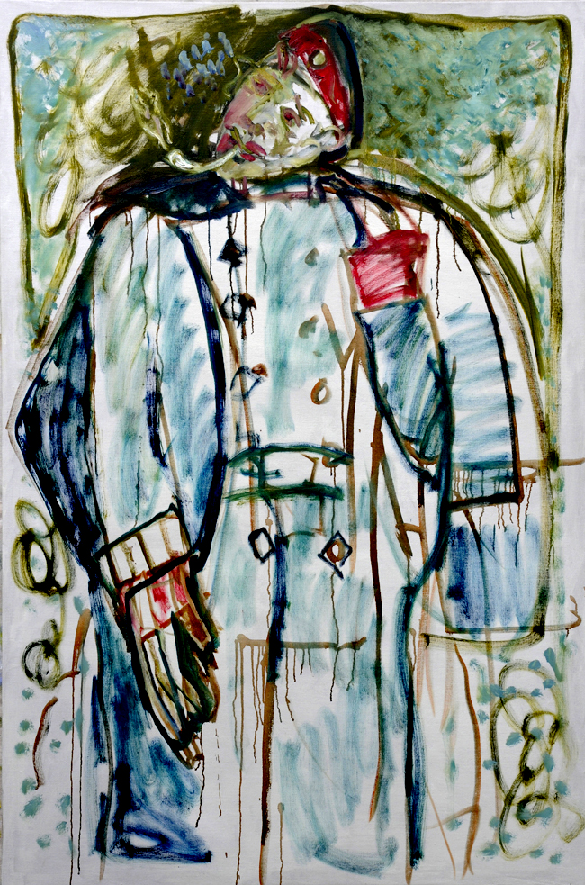 soldier smoking (after Larionov)