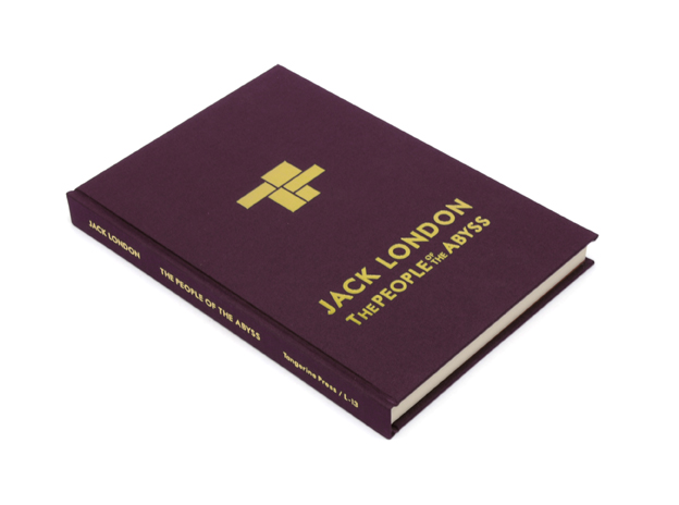 JACK LONDON People of the Abyss - Tangerine Press in association with L-13 - signed handbound edition