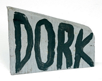Neal Jones - Dork (offcut painting)