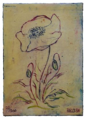 Flower and Buds 21/100 1934