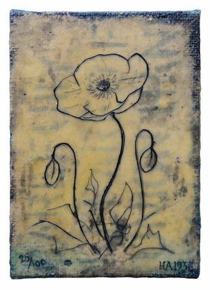 Flower and Buds 25/100 1938