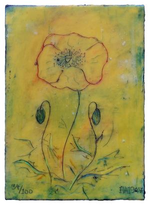 Flower and Buds 34/100 1947