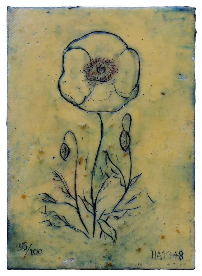 Flower and Buds 35/100 1948