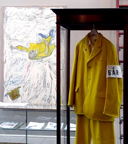 BILLY CHILDISH - Son of Art / John Nagel Canary Yellow Doe Skin Suit