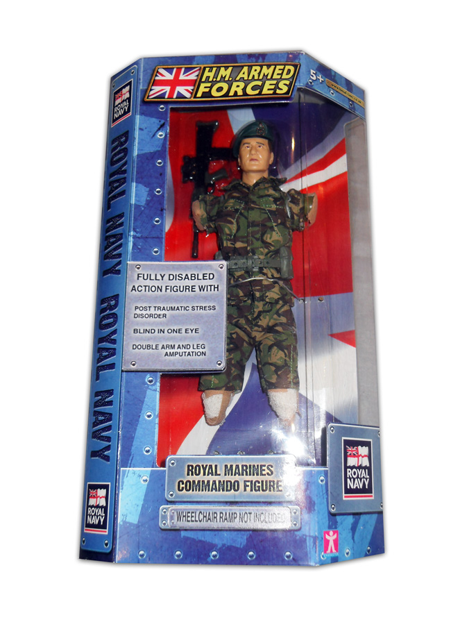 HM ARMED FORCES FULLY DISABLED ACTION MAN (Royal Navy)