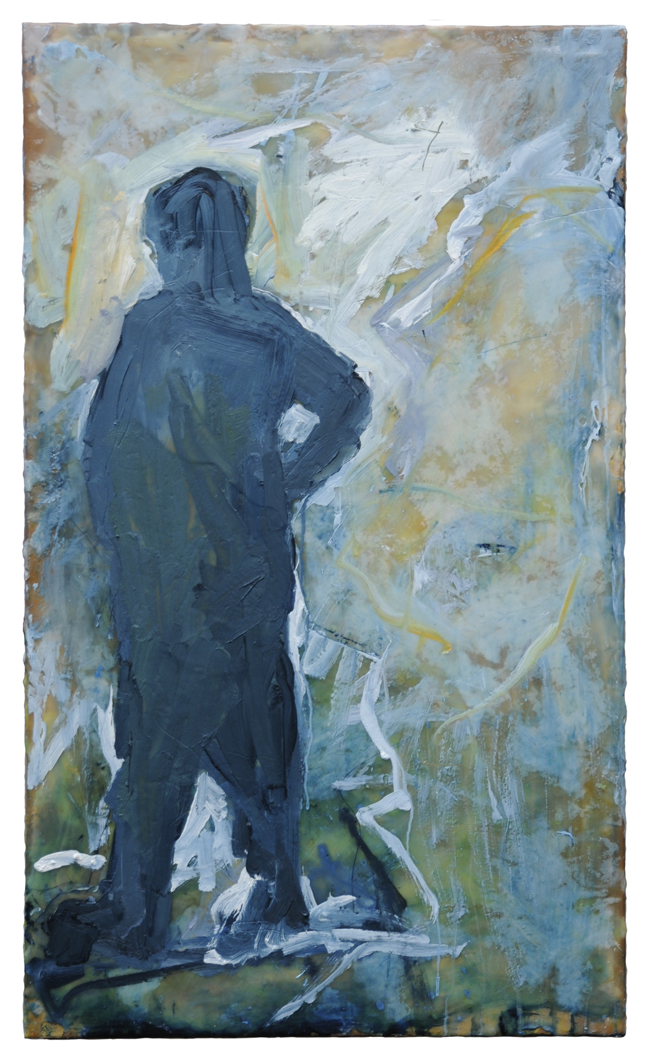 HARRY ADAMS: Man Standing on Ice No. 2