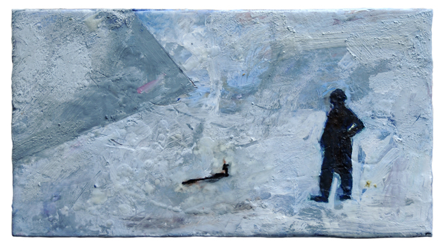 HARRY ADAMS: Man Standing on Ice No.3