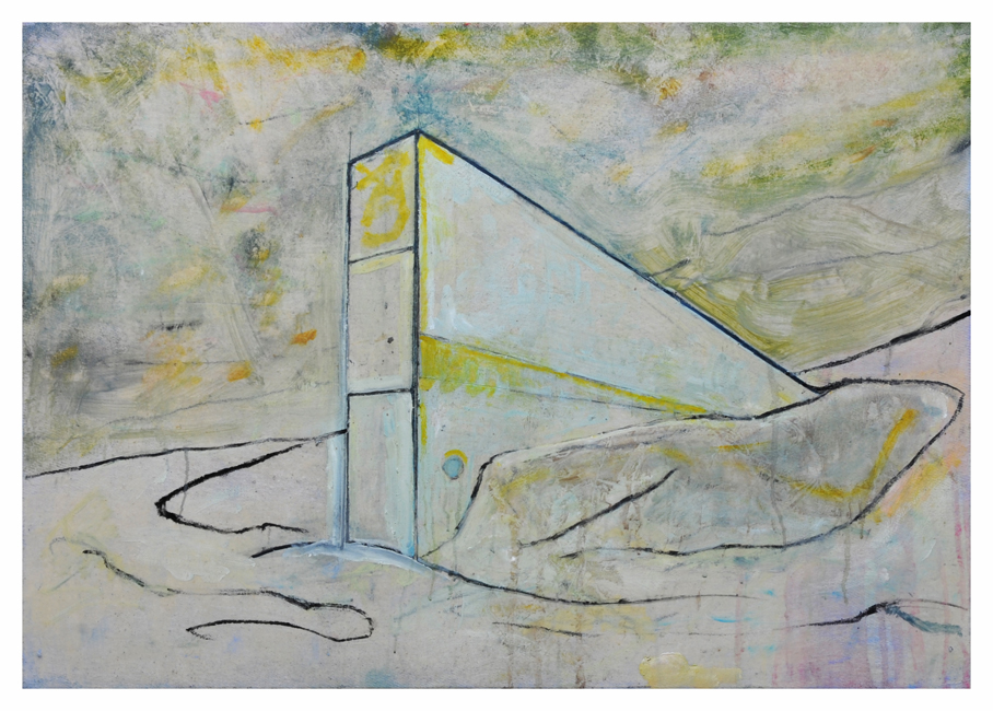 Study for the Global Seed Vault, Svalbard