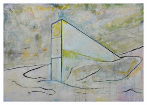 Study for the Global Seed Vault, Svalbard