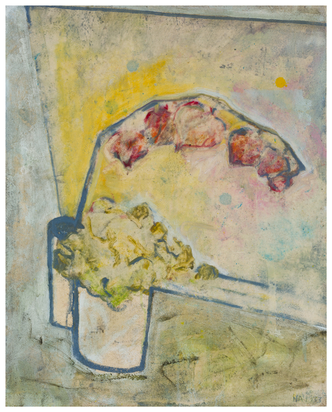 Still Life: Chinese Lanterns and Parsley