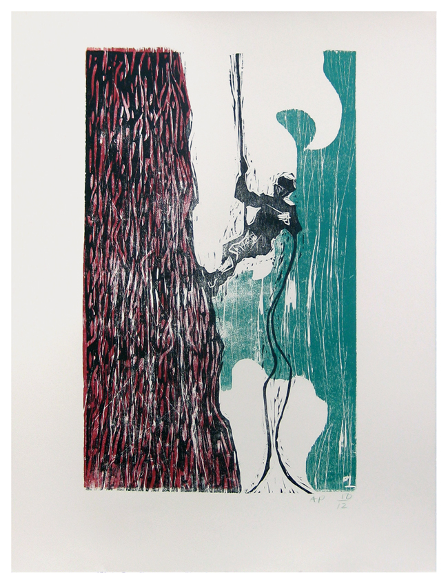 Toni Kurz Descending