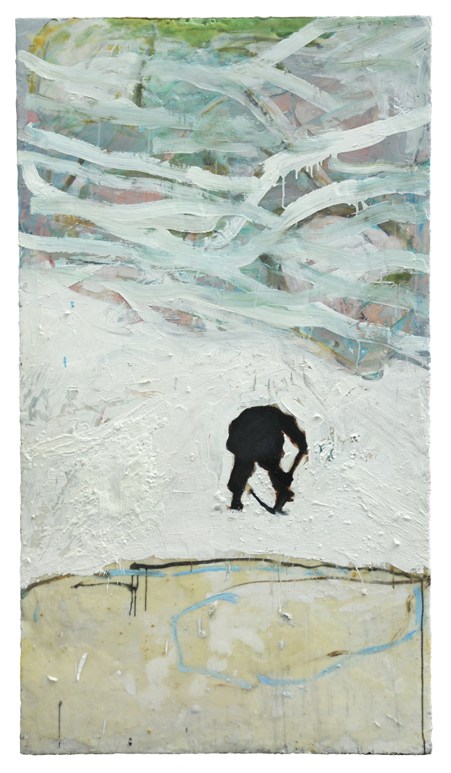 Harry Adams - Man Breaking Ice, 2011  