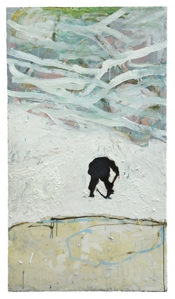 Harry Adams - Man Breaking Ice, 2011  