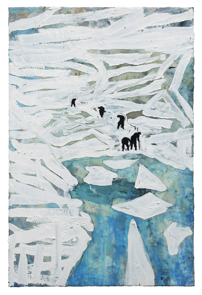 Harry Adams - Men with Broken Ice, 2011  