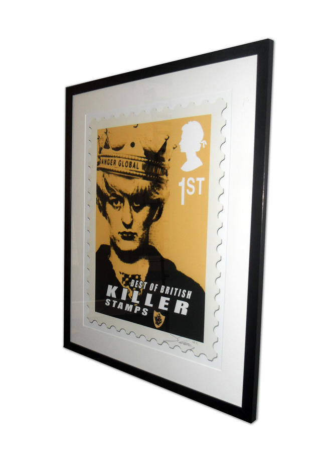 BEST OF BRITISH STAMPS - Myra Hindley Unique Artist's Proof 1/1
