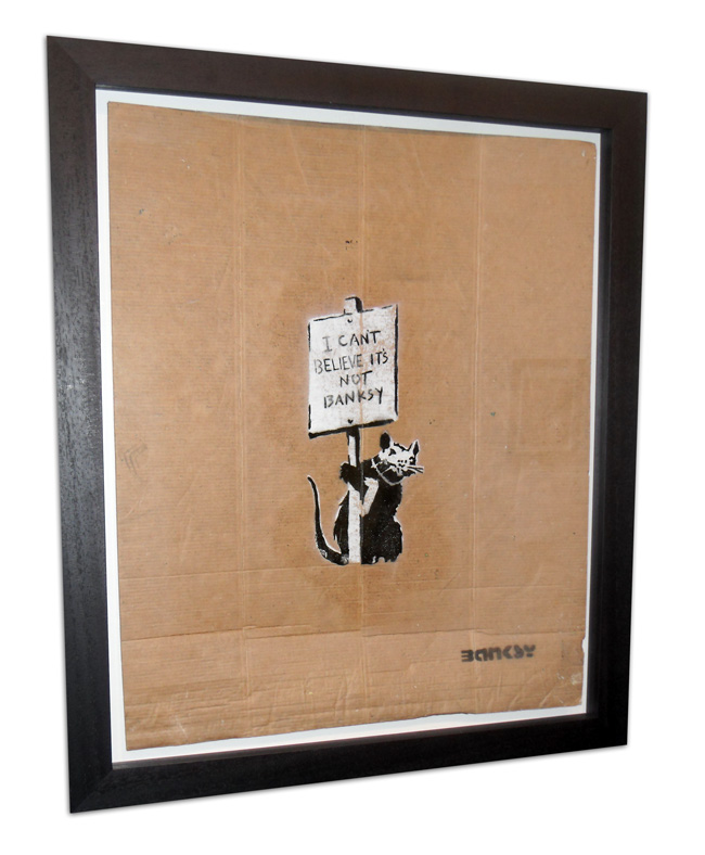 NOT NOT BANKSY THE REAL NOT BANKSY - 1st Ever Artist's Proof