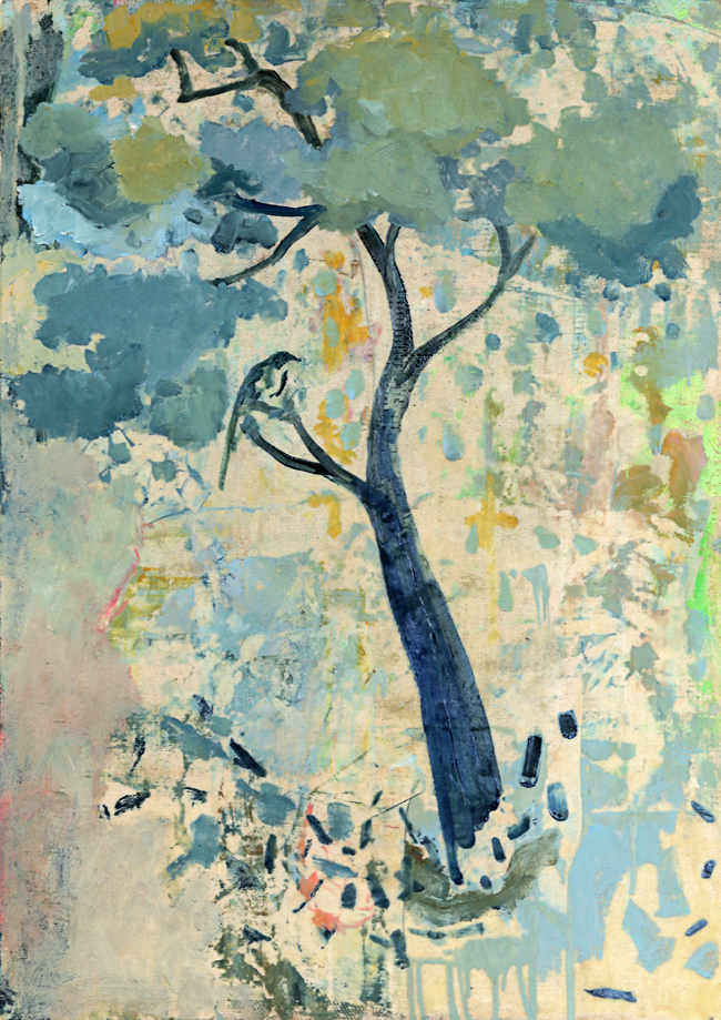 Tree and Bird in Livia's Garden