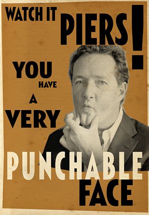 Billy Childish ART HATE: Piers Morgan Vs Nazi Bashing!