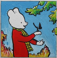 Mark Manning aka Z - Ecce Ursa: Rupert and the Butterfly