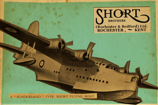 Short Brothers Limited Edition Commemorative Poster  