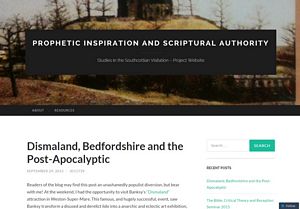  Prophetic Inspiration and Scriptural Authority: Studies in the Southcottian Visitation - please click on the image for a larger version