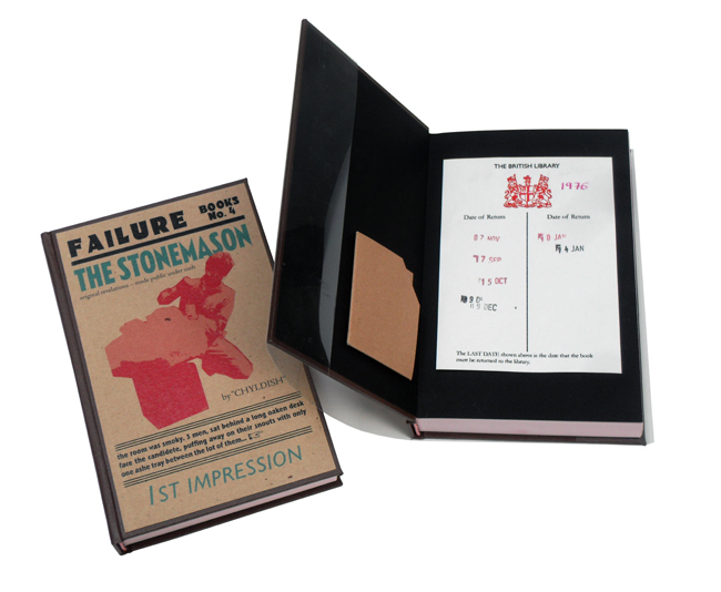 BILLY CHILDISH - The Stonemason LIBRARY EDITION HARDBACK