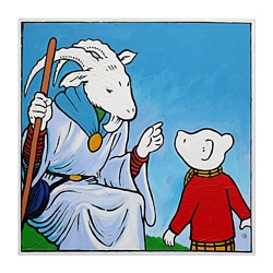 Mark Manning aka Z - Ecce Ursa: Rupert and the Goat