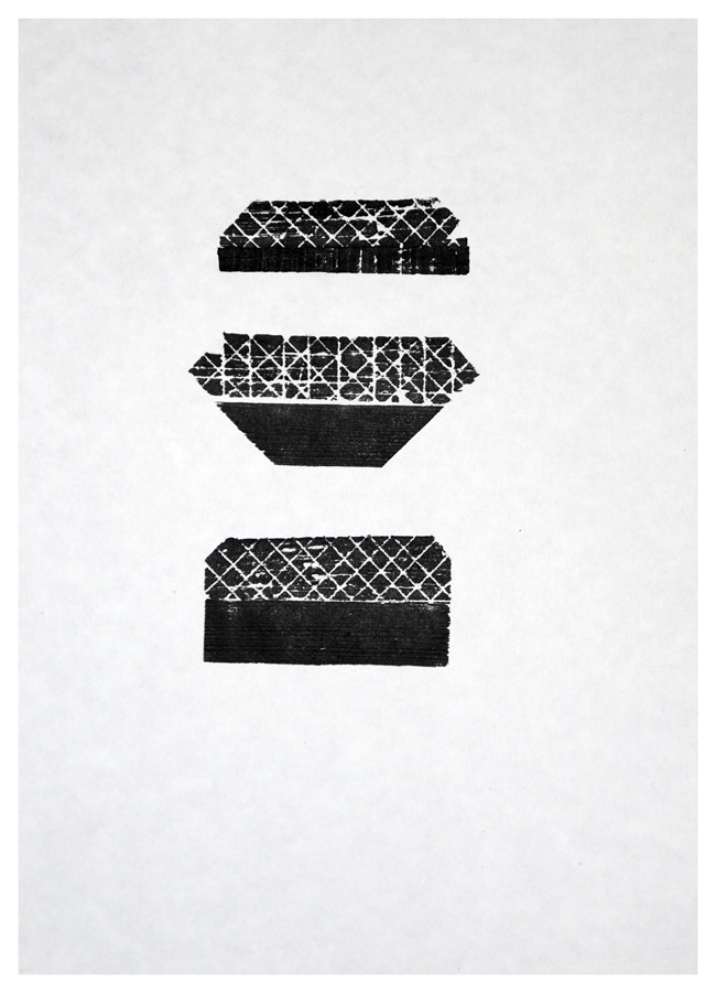 A BAKE METE RYALL woodblock print EDITION of 5