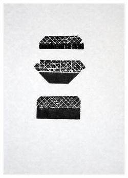 A BAKE METE RYALL woodblock print EDITION of 5