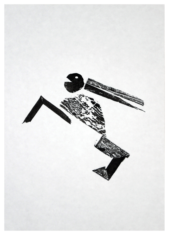 TALBOTTY woodblock print EDITION of 5