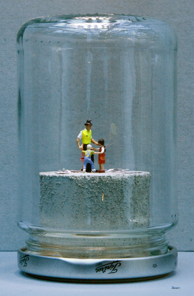 Lone Policeman MOBBED