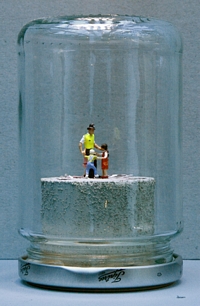 Lone Policeman MOBBED