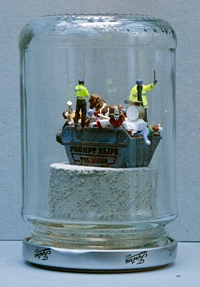 A SKIP FULL OF REVOLUTIONARY CLOWNS.... RIOT