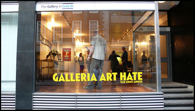 ART HATE on CORK STREET 14