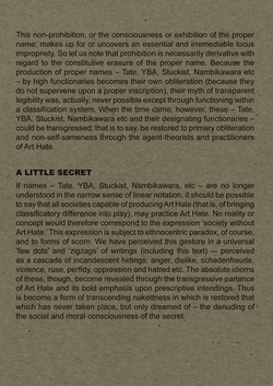 WHAT IS THE PICTURE GRAMMAR OF ART HATE by Neal Brown - Part 3