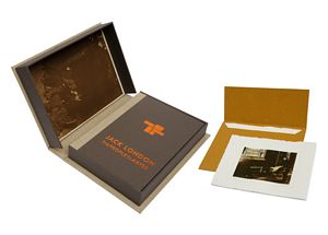 JACK LONDON People of the Abyss - Tangerine Press in association with L-13 - lettered handbound edition