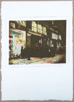 JACK LONDON / HARRY ADAMS Salvation Army Barracks Near the Surrey Theatre<</span>