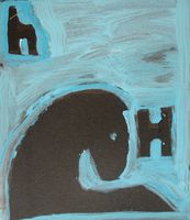 Heckel's Horse Testament (Russian) with Hand Painted Cover  10/13