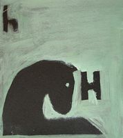 Heckel's Horse Testament (Russian) with Hand Painted Cover  4/13