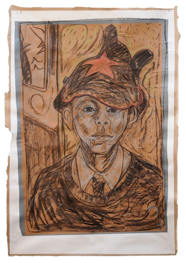 Huddie in a Russian Hat, 2010