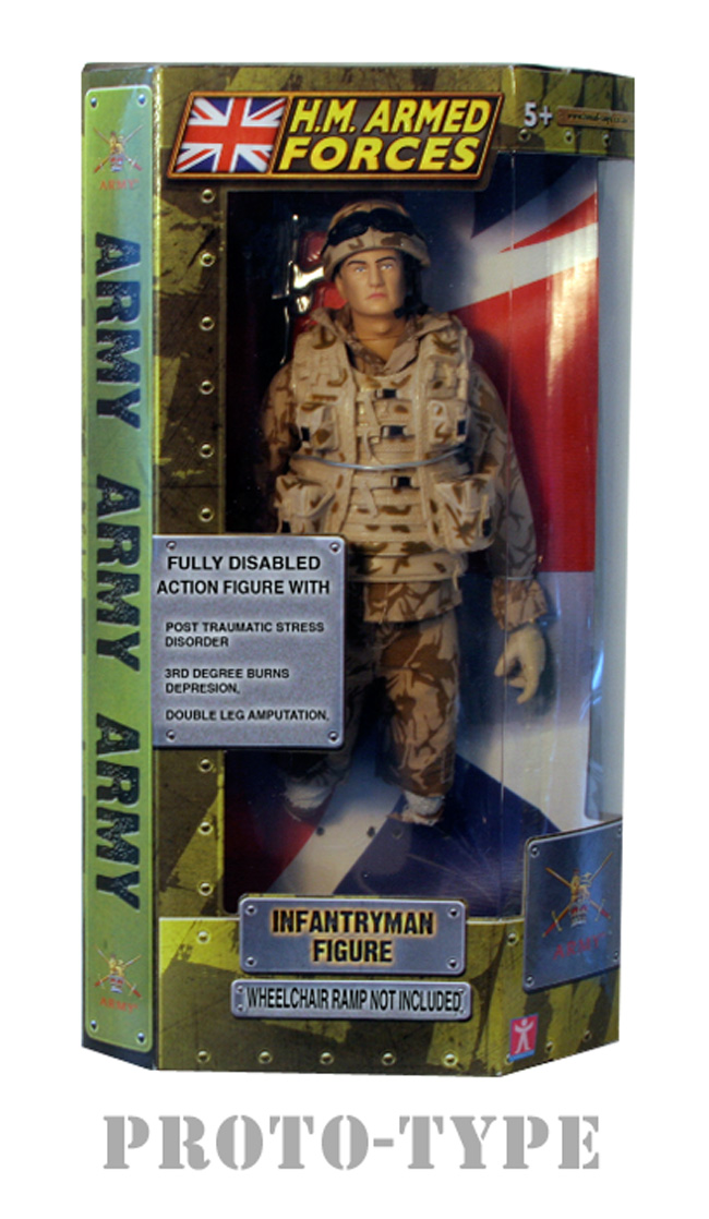 HM ARMED FORCES FULLY DISABLED ACTION MAN (Infantry)